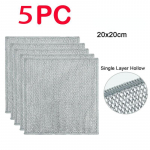 1/5/10 tk 20 cm rooste eemaldamise puhastuslapp K&ouml;&ouml;k Magic n&otilde;udepesur&auml;tik metallist terastraadi puhastuslapp 1 PCS