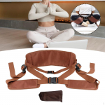 Lower Back Belt Meditation Adjustable Ergonomic Lightweight Easy to Wear Waist Support Posture