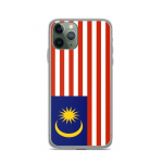 Coque iPhone &ndash; Malaisie &ndash; Drapeau &ndash; Souple &ndash; Mitmev&auml;rviline &ndash; &Uuml;hilduv iPhone 11 Pro