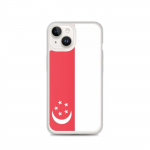 Coque &ndash; PIXELFORMA &ndash; iPhone 14 &ndash; Drapeau de singa &ndash; t&auml;ielik kaitse &ndash; Supp