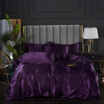 Siid & Satiin 4-osaline voodipesukomplekt Linalaudlina Padjap&uuml;&uuml;rid Tekikott 200*230cm Duvet Cover