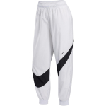 Nike Sportswear Lahedad Keskmise V&ouml;&ouml;kohaga P&auml;ikesekaitsepingutusk&ouml;iega Kootud Spordip&uuml;ksid Naistele Alaosad Valge Must HM8977-100 M white