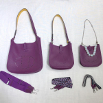 Stiil K&otilde;rgekvaliteediline Eritellimusel Valmistatud K&auml;sitsi &Otilde;mmeldud Evelyn Peapael Kiht Lehma Nahk Mitmek&uuml;lgne Mini Koppkott &Uuml;he &Otilde;la Ristkott Large size+29CM