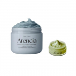 Arencia Blue Hyssop Rice Mochi Cleanser &ndash; Gentle Exfoliating & Cooling Cleanser for Sensitive Skin (120g + 15g)