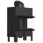 Nurgaahi KRATKI FLOKI M Parem 10kW &Oslash;200 Must Paigalduskomplekt
