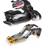 XIAXIA NMAX 155 NMAX 125 2025 jaoks Reguleeritav Kokkuklapitav T&otilde;ukeratta Piduri Siduri Hoob K&auml;epide nmax155 nmax125 2020-2025 Mootorratta Tarvikud (Titaan) kuld