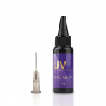 30g UV-kiirgust&ouml;&ouml;tlusega V-valguse liim juuksepikenduste jaoks Kiirelt k&otilde;venev, N&auml;htamatu juukseliim UV-lambi pikenduss&uuml;steemide jaoks, Pikaajaline, Veekindel 30g