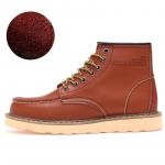 Ehtsast nahast meeste saapad S&uuml;gistalvised poolsaapad meeste kingad 44