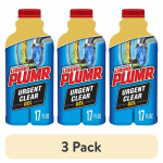 Kiiretoimeline ummistuste eemaldusgeel 3 pakki 17 fl oz Eemaldab kiiresti juuksed, rasva, seebij&auml;&auml;gid Ohutu torudele United States