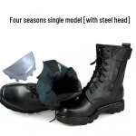 Meeste k&otilde;rge s&auml;&auml;rega villased Martini saapad - Soojad, libisemiskindlad, tuulekindlad nahast v&auml;lisjalan&otilde;ud s&uuml;giseks ja talveks Size 40