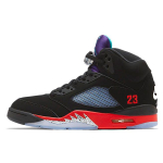 Air Jordan 5 Retro Top 3 Unisex tossud Mitmev&auml;rviline Must Tulepunane CZ1786-001 42