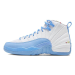 Air Jordan 12 Retro GS Emoji Laste tossud Valge &Uuml;likooli-sinine Sidruni-m&uuml;rk DQ4365-114 36.5