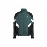 Adidas Originals Logo Tr&uuml;kiga V&auml;rviplokiline Lukuga P&uuml;stkraega Jakk Meeste Jakid Roheline HK7321 S