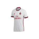 Adidas Ac Milan V&otilde;&otilde;rsilpalli Spordi L&uuml;hikeste Varrukatega T-s&auml;rk 2017-18 Hooaeg F&auml;nniversioon Meeste Topid Valge BR8946 S