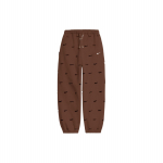 Nike X Jacquemus &Uuml;hiselt Br&auml;nditud SS24 &Uuml;hev&auml;rvilised Paksud Fliisivoodriga Pingutusn&ouml;&ouml;riga Kootud Jooksup&uuml;ksid Unisex Alaosad Kakao FJ3269-259 L