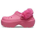 Crocs Eva Mugavad Trendikad Lumemaja Soojad Puuvillased Klounid Naiste Klounid Ere-Roosa 208546-6VZ 37-38