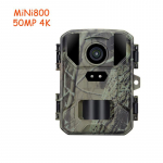4K 50MP Mini J&auml;lgimiskaamera: IP65 Veekindel Metsloomade Kaamera &Ouml;ise N&auml;gemisega