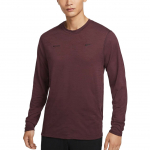Nike Dri-FIT ADV Axis Performance System &Uuml;hev&auml;rviline Hingav Pikkade Varrukatega T-s&auml;rk Meeste Topid Ere-Bordoopunane FZ0992652 L