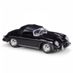Welly 1/24 Porsche 356A Speedster 1600 Super Sulam Sportauto Mudel Valatud Metallist V&otilde;idus&otilde;iduauto Mudel Simulatsioon Laste M&auml;nguasi Kingitus must