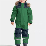 Lastele kost&uuml;&uuml;mid Jumpsuit Suusakost&uuml;&uuml;m Poistele T&uuml;drukutele Talvine soe &otilde;ues fliis kombinesoon Tuulekindel lastele Suusatamine Lumelaua &uuml;likond 130cm roheline