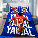 Jalgpallit&auml;htede tekikott padjap&uuml;&uuml;r voodipesukomplekt t&auml;iskasvanu poiss t&uuml;druk magamistoa kaunistus laste kingitus &uuml;hekohaline kahekohaline suur suurus US Twin 173x218cm