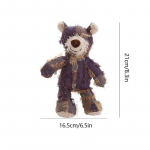 Lemmikloom M&auml;ngukaru Helitegev M&auml;nguasi Pl&uuml;&uuml;s Interaktiivsed Koeram&auml;nguasjad Hammaste Krigistamine Puhastamine Hammustamisvastane Abreaktsioon M&auml;nguasi Karu Lemmikloomade Tarvikud lilla