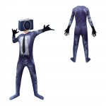 Halloween Cosplay Peo Bodysuits peakatetega Cartoon Game Outfit 130 helehall v&auml;rv