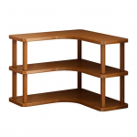 Puidust Lauapealne Hoiuriiul Multifunktsionaalne Teelaua Korraldaja Nurgakujundus 2/3-korruseline Laua Hoiustusalus 3-Layers