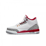 Air Jordan 3 Retro Cardinal Red EU 42 valge