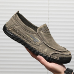 Kevadine mood Madala s&auml;&auml;rega Pesutud kangast Vabaaja Meeste Kingad Hingav Pehme Sisetald Kangast Meeste S&otilde;idukingad 47