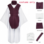 Anime Choso Cosplay Kost&uuml;&uuml;m Vestiga Kaelusr&auml;tik V&ouml;&ouml; Valge Elastne P&uuml;ksid Halloween Choso Kimono Komplektid Comic Coni jaoks XS