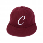 commoncapsuleproject C Logo 6-paneeliline sirge nokaga nokam&uuml;ts (Burgundia) BURGUNDY_FREE