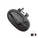 EDP1557 Tagaluugi v&auml;limine ukseavaja k&auml;epide must Renault Kangoo KC Express FC Nissan Kubistar MK1 X76 8200153666 jaoks