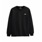 Li Ning Lihtne liibuv &uuml;mmarguse kaelusega vabaaja logoga T-s&auml;rk meeste topid YTDV061-1 2XL