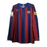 Nike FC Barcelona 2005/06 Uuestiv&auml;ljaanne Repliik Pikkade varrukatega S&auml;rk Punane/Sinine Unisex Topid HQ1461-471 L