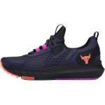 Under Armour Project Rock BSR 4 GS Kesk&ouml;&ouml;sinine Leegioranž Laste tossud Sinine Must 3027346-400 40