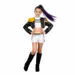 Deemonik&uuml;tt T&uuml;druku Kost&uuml;&uuml;m Esinemiskost&uuml;&uuml;m Lavashowde jaoks Halloween Cosplay Lavar&otilde;ivad Mugavuse jaoks V&auml;rvikas Tantsuansambel 160cm M