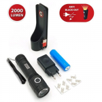 Lampe de Poche - STURM - Torcia LED 20W - Rechargeable USB - Port&eacute;e 400m - Autonomie 180min