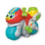 Moto interactive pour b&eacute;b&eacute; - Clementoni - Apprentissage des lettres et chiffres - Boutons interactifs