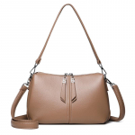 Moodne nahast &otilde;lakott naistele Mitme sahtliga k&auml;ekott Retro crossbody kott T&auml;iuslik ostlemiseks, igap&auml;evaeluks ja n&auml;dalavahetuse v&auml;ljas&otilde;itudeks 27&times; 11&times; 17 cm liiva