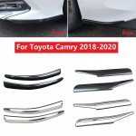 V&auml;liskujundustarvikud Toyota Camry 2018 jaoks - auto p&otilde;rkeraua eesmise huulenurga katte trimmikaitse Carbon-Rear