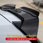 Oettingeri katusespoileri pikenduste klappide jaoks Tagatiiva tiivad sobivad Volkswagen Polo MK5 6R 6C GTI 2009-2017 kohandatud kerega Gloss Black