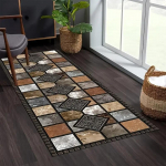 Kiviefektiga plaadivaip Plekikindel ja kergesti hooldatav Esiku uksematt Koridori ja esiku vaip Kodu sisustus 50x120cm 20x47inch