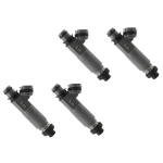 4 tk k&uuml;tusepihustit 195500-3110 842-12122 2970024 Z59913250 Mazda Protege 1.5L 1997-1998 1.6L 1999 2000 2001 2002 2003 jaoks tumehall v&auml;rv