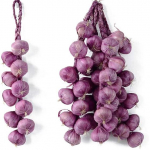 5 tk Kunstk&uuml;&uuml;slaugu n&ouml;&ouml;r, Simulatsioon Kunstlik Elutruu V&otilde;ltsk&ouml;&ouml;givilja Fotograafia Rekvisiidid Kodu K&ouml;&ouml;k Saagi Kaunistus (Lilla k&uuml;&uuml;slauk, 5 tk) Purple Garlic, 5ps