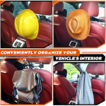 1 Pcs Hard Hat Hanger, Hard Hat Holder for Truck SUV Car Seat to Keep Cap - 1