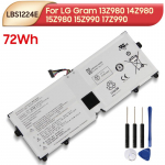 Laetav liitiumaku LG Gram 13Z980 14Z980 15Z980 15Z990 17Z990 LBS1224E s&uuml;learvutile 72Wh