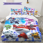 Super tiibade mustriga voodipesukomplekt tekikott padjap&uuml;&uuml;r kodukaunistamise kingitus (1 * tekikott + 2 * padjap&uuml;&uuml;ri, ilma s&uuml;damikuta) 135x200cm