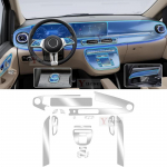 Mercedes-Benz V-klass 2024-2025 jaoks Auto Sisekeskkonsooli L&auml;bipaistev TPU Kaitsekile Kriimustusvastane Kleebis Left Hand Drive