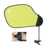 Reguleeritav kontoriarvuti varjukate klambriga, soojusisolatsiooniga, valgust blokeeriv, kokkupandav, multifunktsionaalne kontori p&auml;ikesekaitse roheline